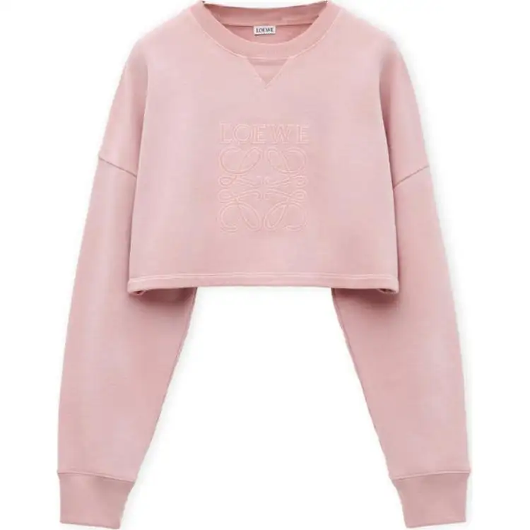 LOEWE Crewneck Cropped Sweatshirt