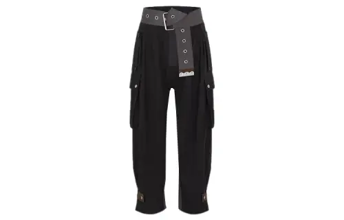 LOUIS VUITTON Cargo Pants Women's Black