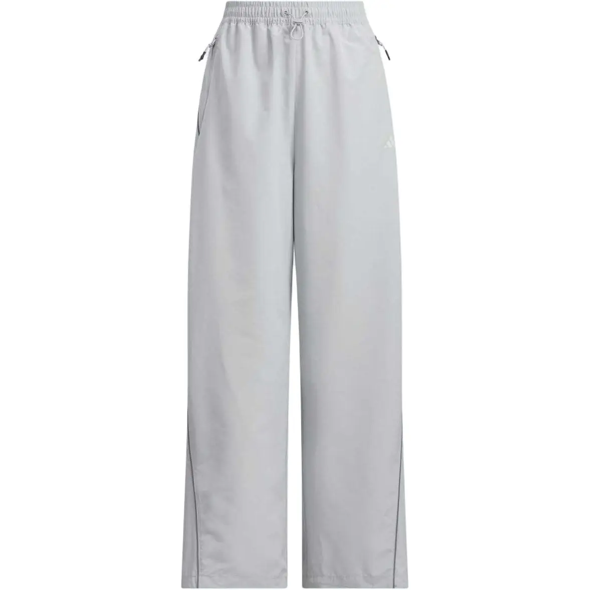 Adidas PIPING WOVEN TRACKSUIT BOTTOMS Casual Pants Women's Light Gray