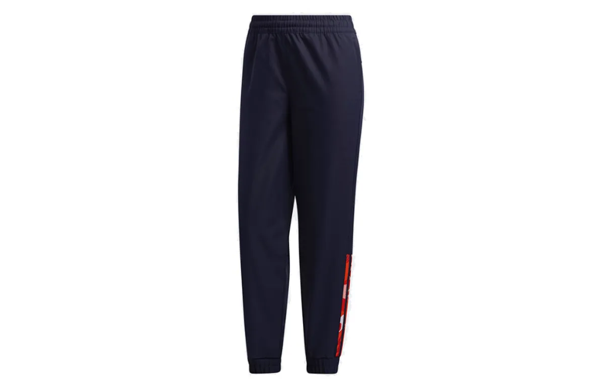 Adidas Knitted Sweatpants Women's Dark Blue