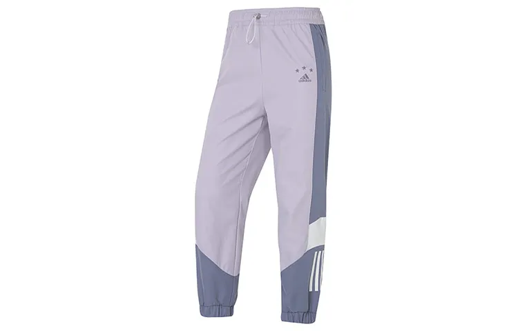 Adidas Knitted Sweatpants Women's Purple