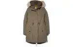 Timberland Mount Kelsey High Pile Fleece Lined Parka Coat Women's Umber