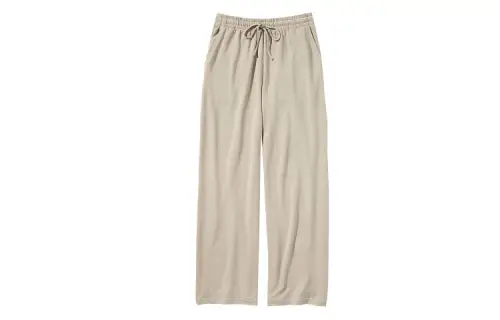 UNIQLO Casual Pants Women's Beige Moderate Straight Fit Pants
