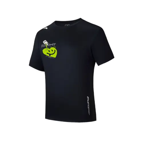 Anta Variety Training Collection T Shirt Unisex Basic Black