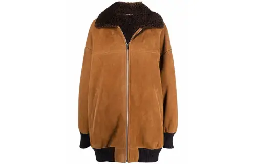 MIU MIU Furs Women's Umber Lapel Moderate