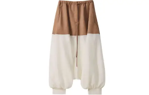 LOEWE Casual Pants Women's Ecru Moderate Harem Pants