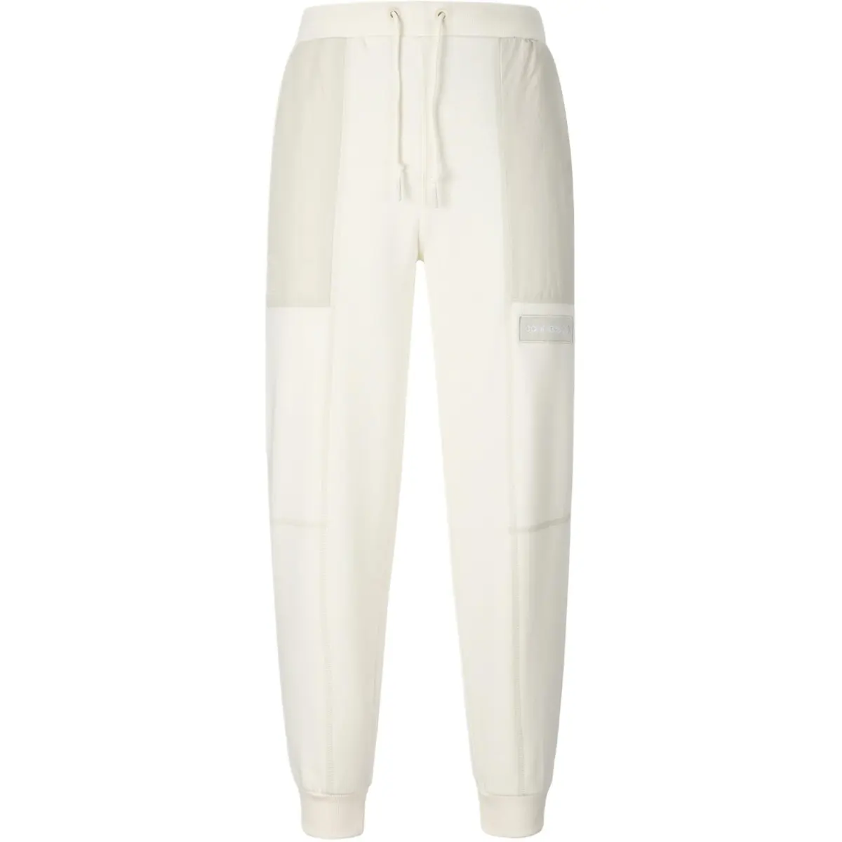 Converse Knitted Sweatpants Women's White Moderate Slim Fit Pants