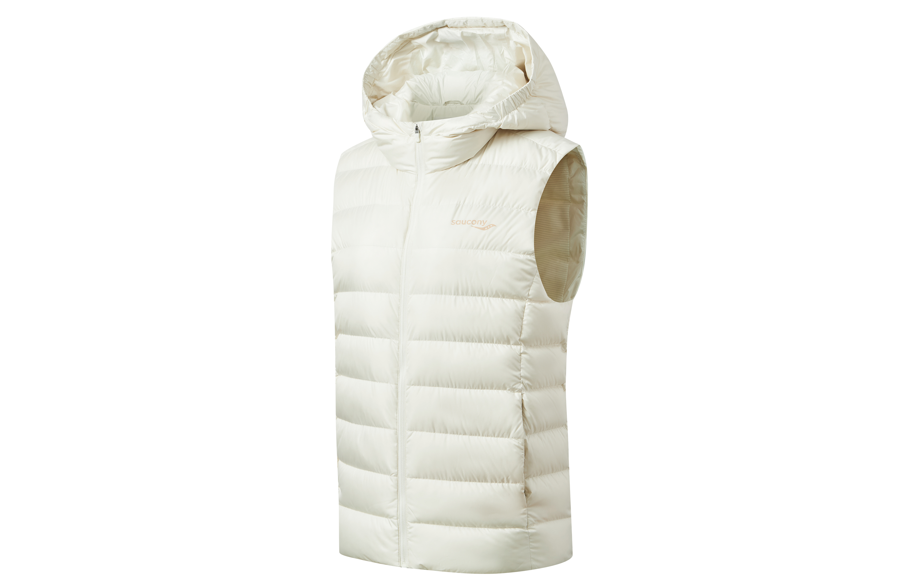 Женский жилет Saucony Hooded Down Vest (белый)