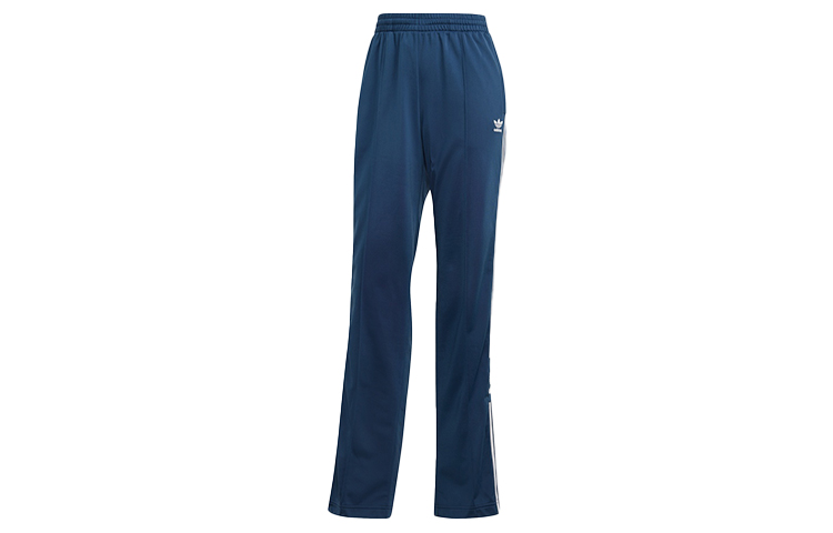 Женские штаны adidas originals Лампасы (синие)