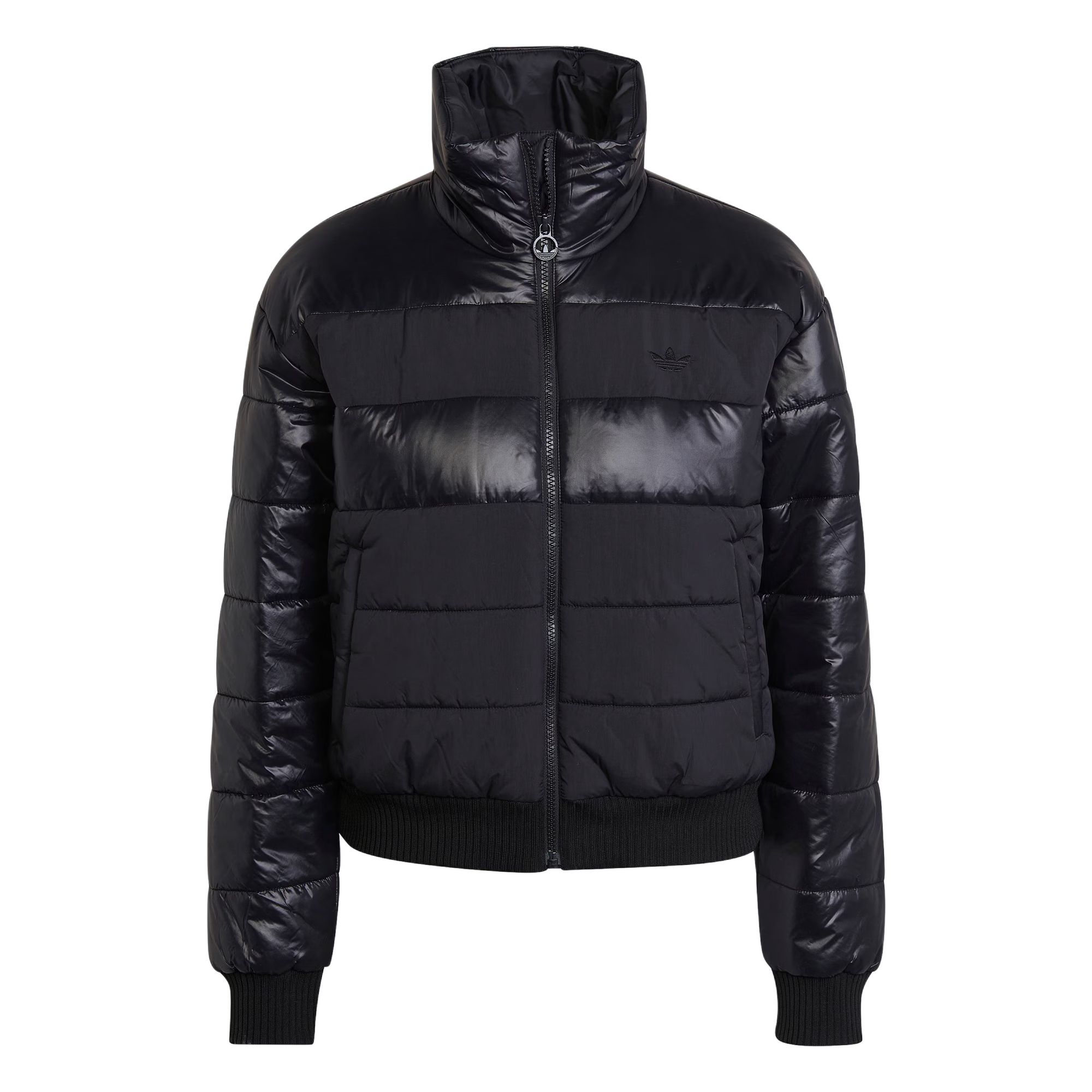 Женская куртка adidas Blocked Jacket (черная)