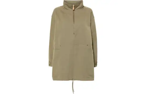 Prada Half-Zipped Drawstring Jacket