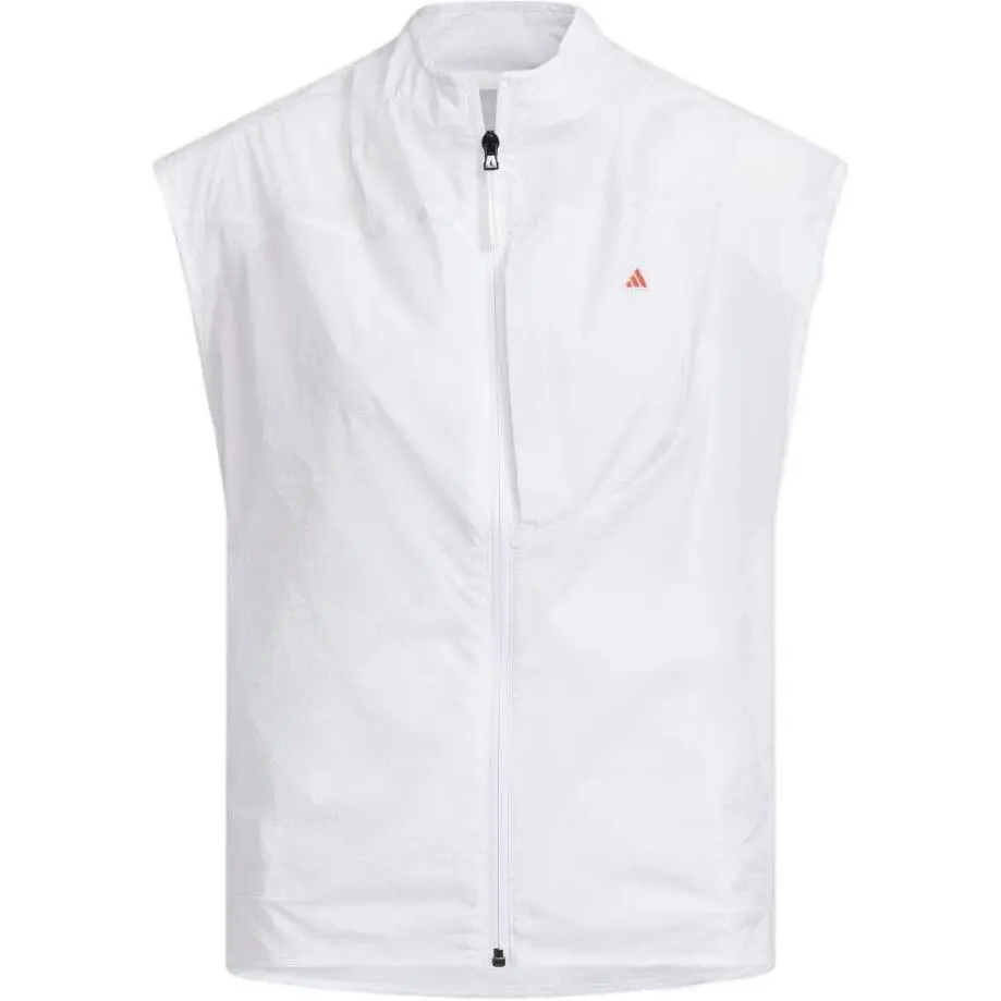 Adidas Vests Women's White Stand Collar Thin Other