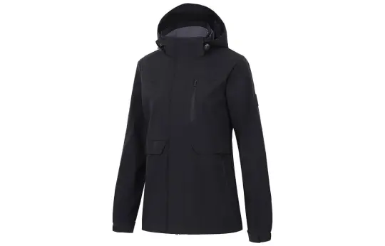 Li Ning Trench Coat Women's Black