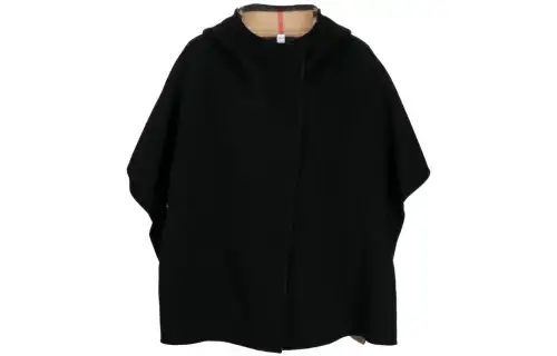 Burberry Cloaks Women's Black Moderate
