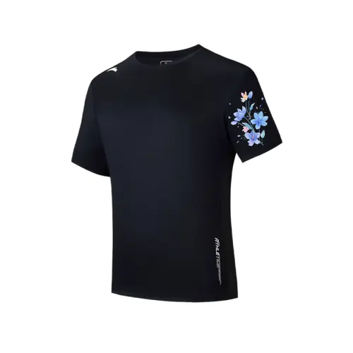 Anta Variety Training Collection T Shirt Unisex Basic Black