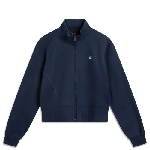 Li Ning Sports Trendy Collection Sweatshirt Women's Dark Iris Blue