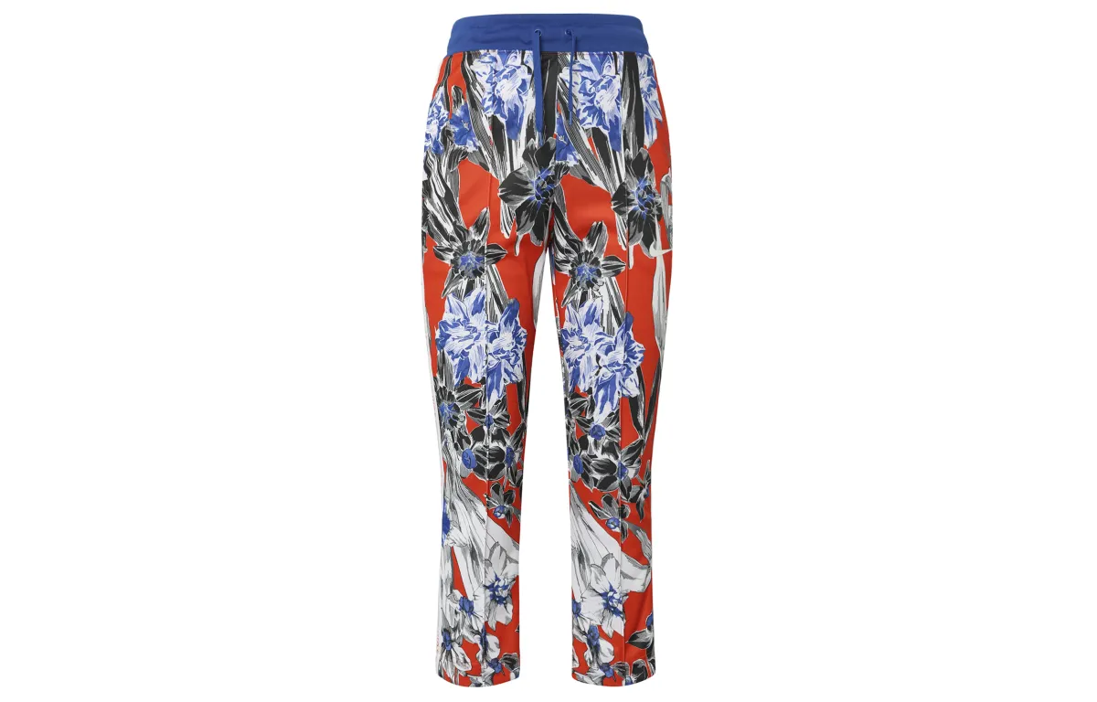 Nike Casual Pants Women's Red Moderate Slim Fit Pants