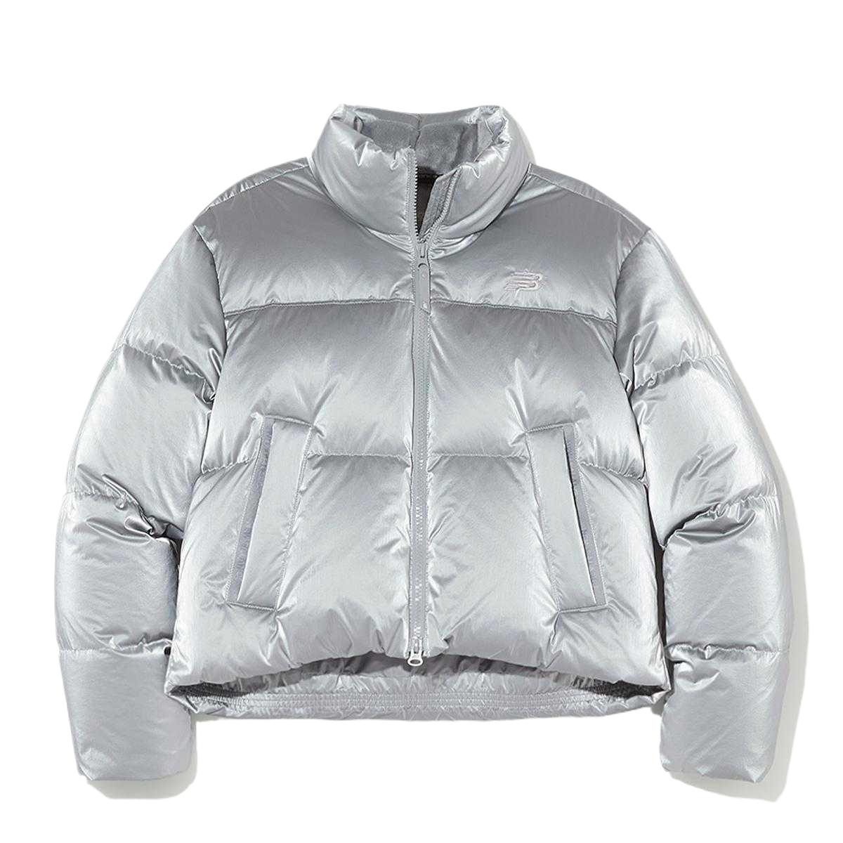 Женская куртка New Balance Down Jacket (серебристая)