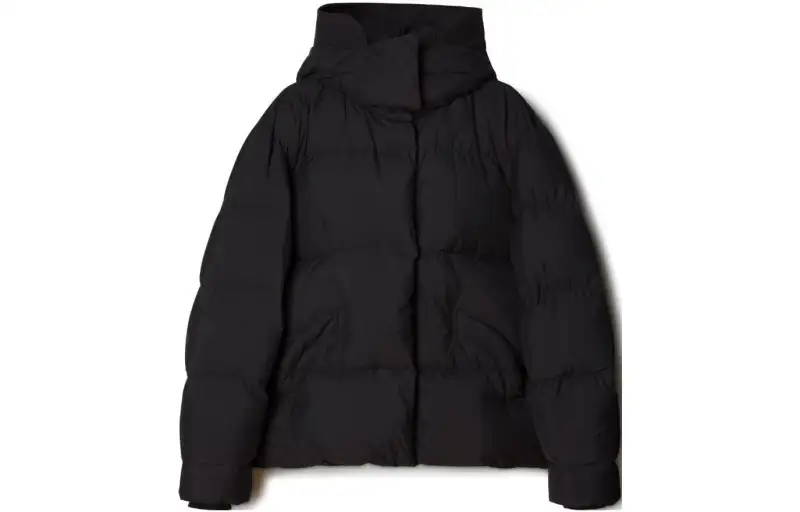 OFF-WHITE Hooded Puffer Jacket