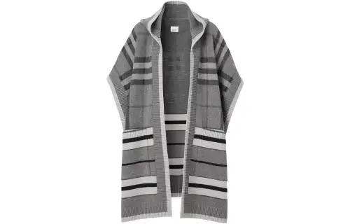 Burberry Cloaks Women's Gray