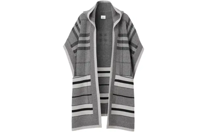 Burberry Cloaks Women's Gray
