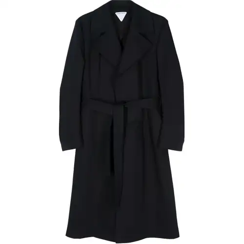 Bottega Veneta Coat Women's Midnight Blue