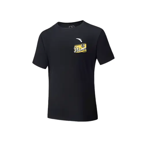 Anta Variety Training Collection T Shirt Unisex Basic Black