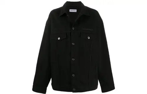 Balenciaga SS21 Coat Women's Black