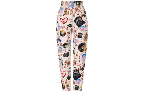 LOUIS VUITTON SS21 Casual Pants Women's Apricot