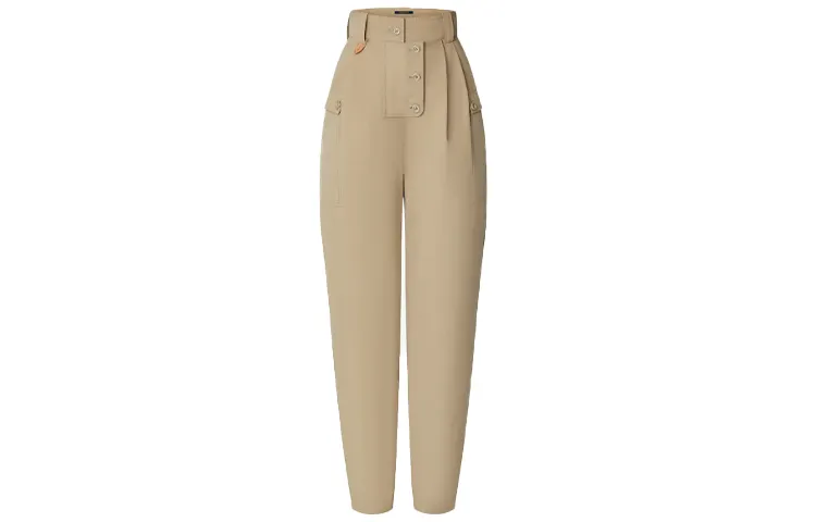 LOUIS VUITTON FW21 Casual Pants Women's Brown