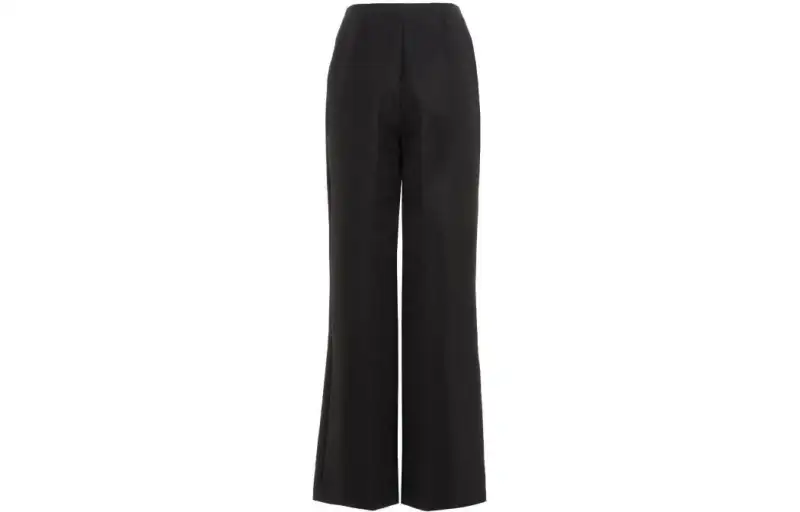 THE ROW Casual Pants Women's Black Moderate Flared Pants