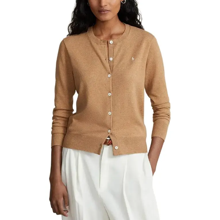 Polo Ralph Lauren Knitwear Loose Fit Women's Camel