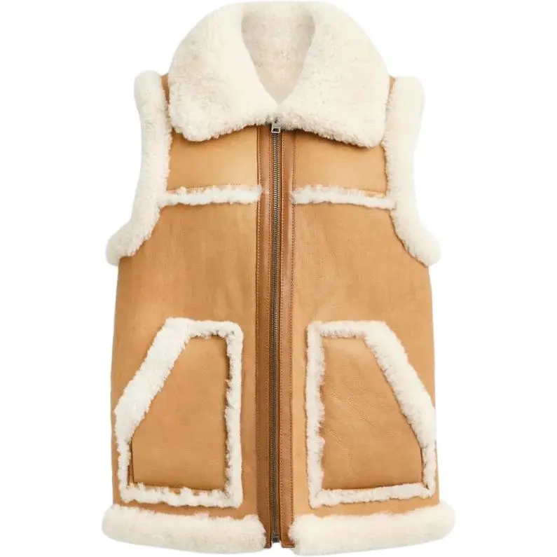 COACH FW23 Vest Women's Ivory White