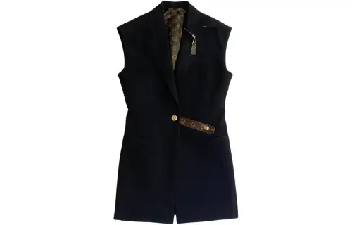 LOUIS VUITTON Vest Women's Black