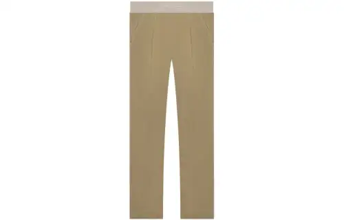 Fear Of God Essentials SS22 Casual Pants Women's Oak Brown Moderate Straight Fit Pants