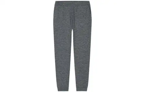 UNIQLO Knitted Sweatpants Women's Dark Gray Moderate Straight Fit Pants