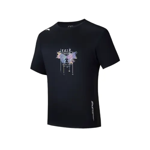 Anta Variety Training Collection T Shirt Unisex Basic Black