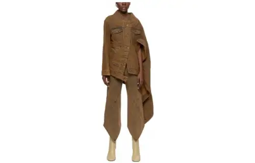 LOEWE SS22 Cloaks Women's Brown