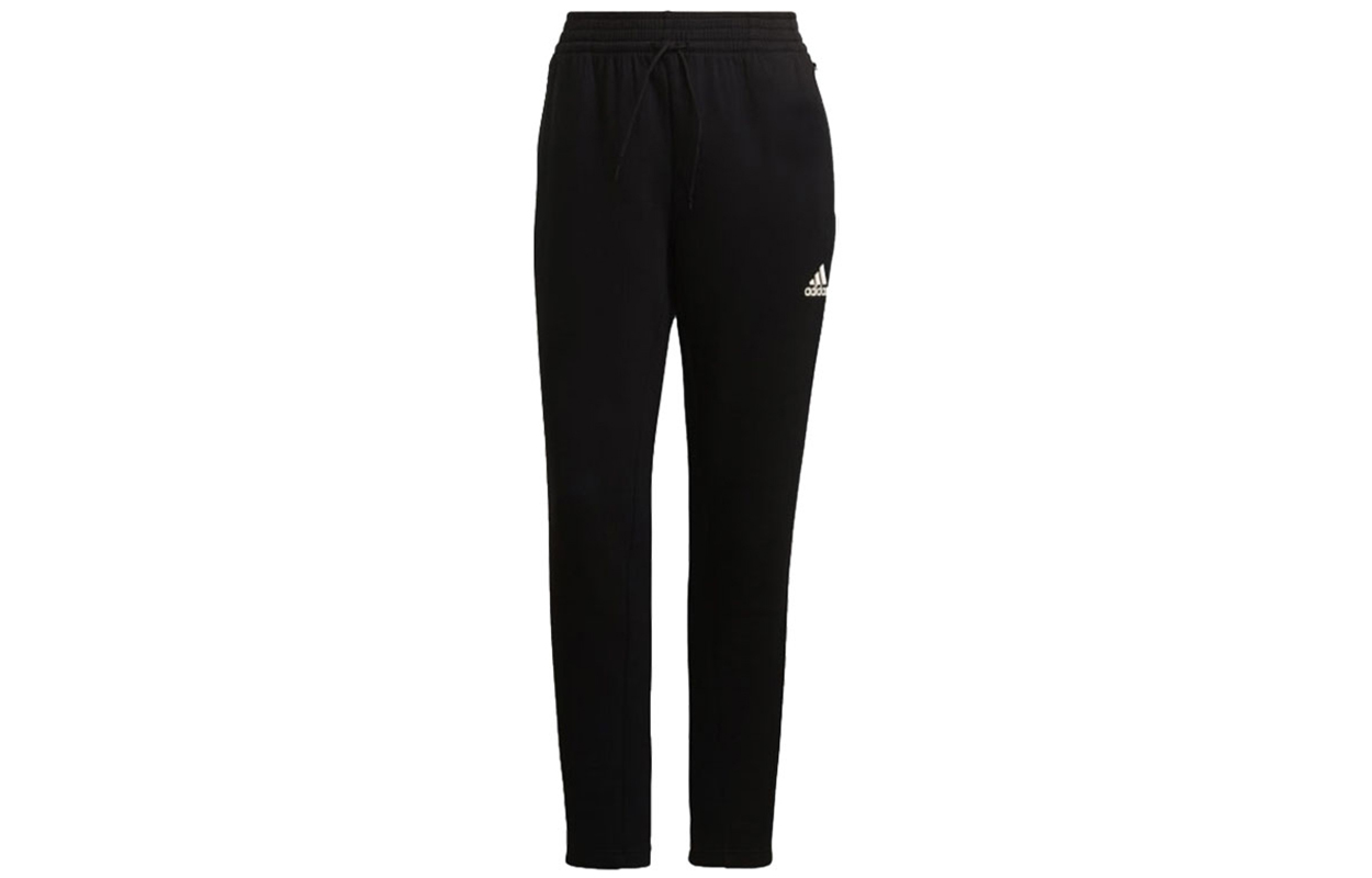 Женские штаны adidas Ретро-полоски (черные)
