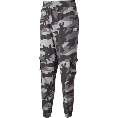 Adidas Originals Casual Pants Women's Camouflage Gray