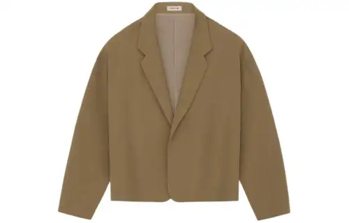 Fear of God SS24 Season 8 Series Wool 8th California Blazer Solid Color Loose Casual Suit Women's Deer/Deer
