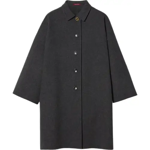 GUCCI Drop Shoulder Single Breasted Coat