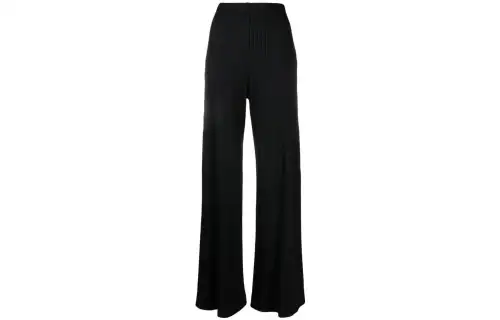 【Previous Season】wide-leg rib-knit trousers