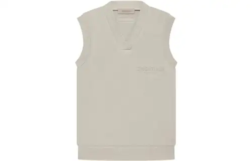 Fear Of God Essentials Women's V Neck Vest Smoke