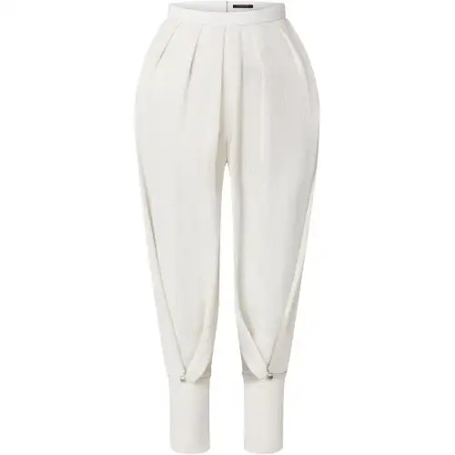 LOUIS VUITTON Casual Pants Women's White