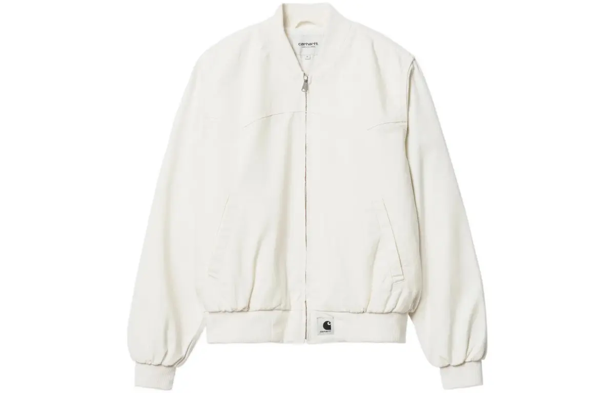 Carhartt WIP Baseball Jacket Women's White