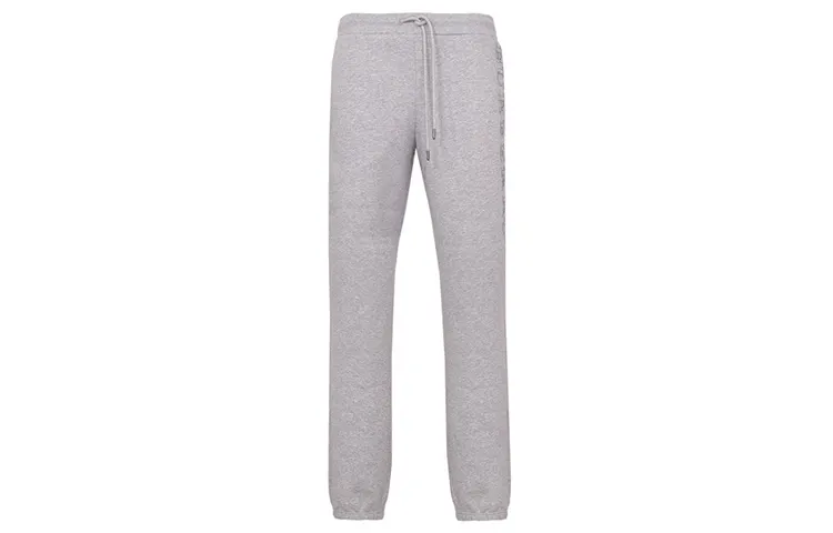 Burberry Casual Pants Women's Light Gray Moderate Straight Fit Pants