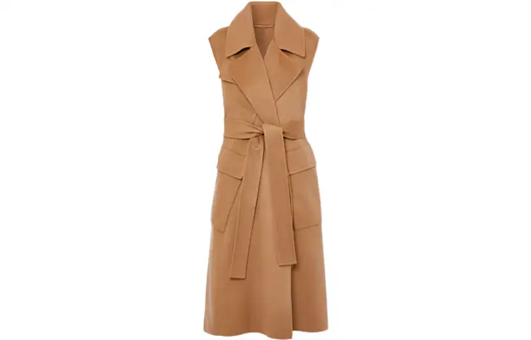Burberry Velvet Jackets Women's Camel Suit Collar Moderate