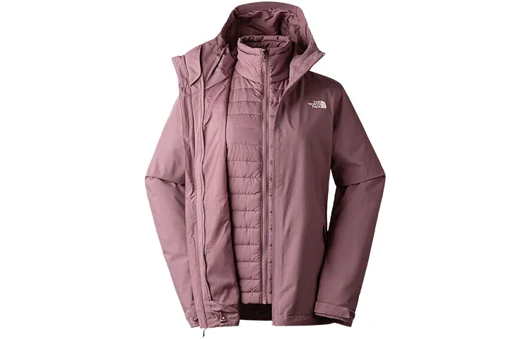 THE NORTH FACE Urban Exploration Waterproof And Windproof To Keep Warm Windbreaker Jacket Women's Purple
