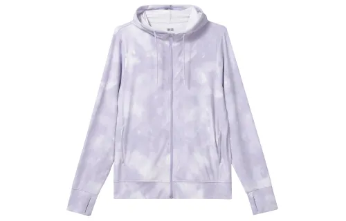 UNIQLO UV Protection Sun Protection Clothing Women's Light Blue Purple